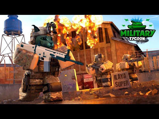 Захват крепостей и нефтяных вышек - Roblox Military Tycoon