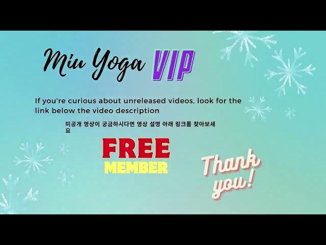 Beautiful movement, Miu Yoga Flow 4K FULL 5 Day #004