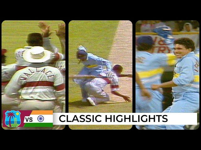 Absolute madness as Sachin thrown the ball in Windies thriller | From the Vault