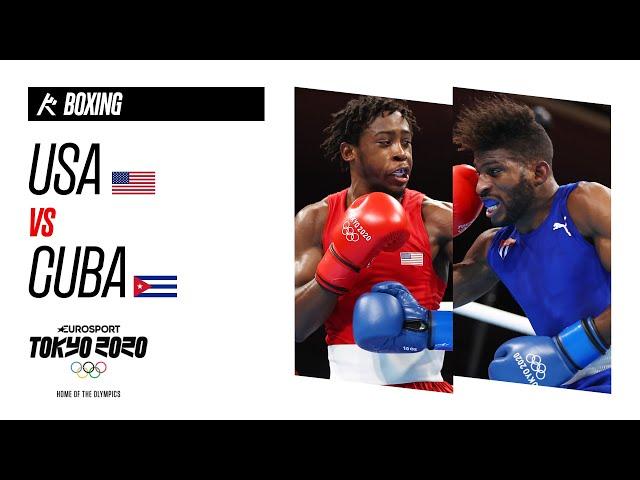 USA vs CUBA | Boxing Men's Light Final - Highlights | Olympic Games - Tokyo 2020