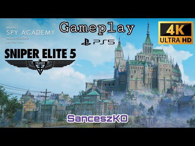 Sniper Elite 5 - Gameplay - SPY ACADEMY