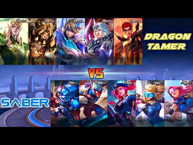 S.A.B.E.R VS DRAGON TAMER 1 VS 1 FIGHT | DRAGON TAMER VS SABER