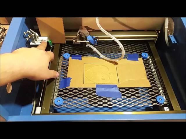 eBay Chinese CO2 Laser Cutter & Engraver - Advanced Mirror Alignment Jig Part 1