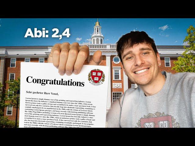 Elite Universities despite poor grades? How to get accepted everywhere!