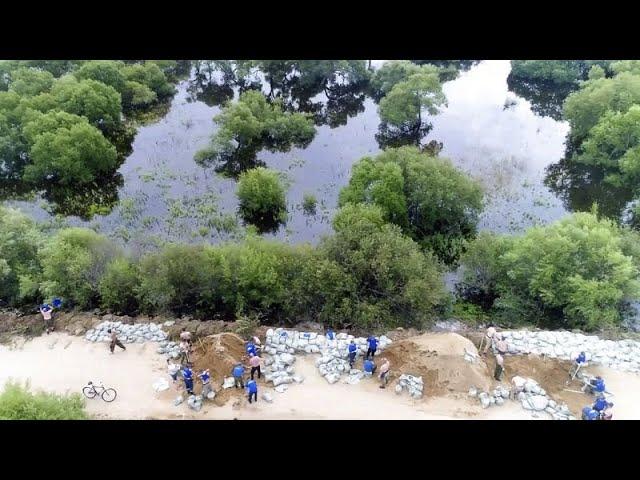 Residents evacuated as dam collapses in west-central Russia