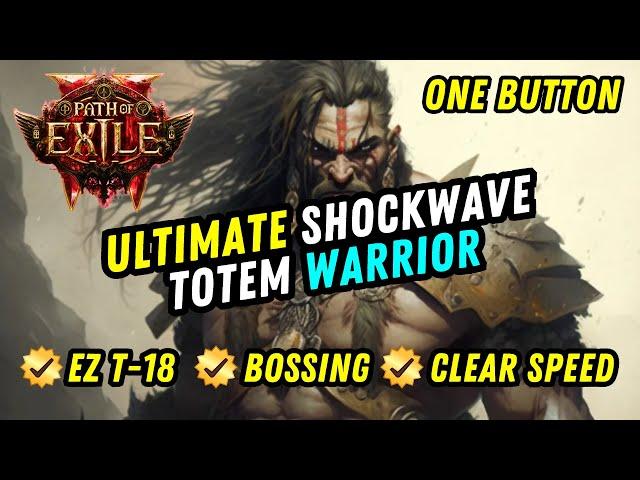 POE 2 Warrior SAVAGE Shockwave Totems (One Button Build)