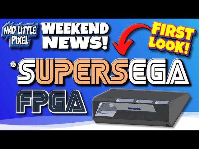 First Look At The Super SEGA! The FPGA All In One Genesis To Dreamcast Console!