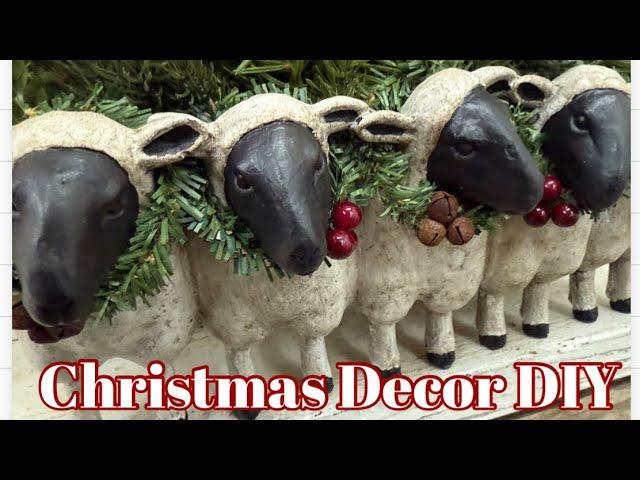 DIY Christmas Decorations | Thrift Flips | Vintage Inspires