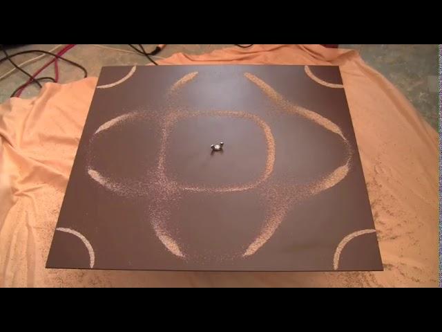 432-440Hz Cymatics Frequency experiment - tonoscope