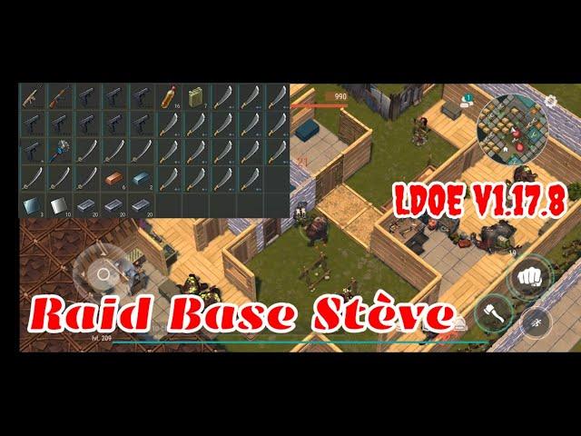 LDOE Raid Stève/Steve | Last Day on Earth v1.17.8