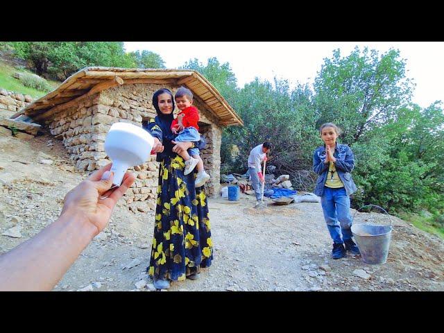 Building a shelter: Solar lamps, hope for nomadic girls in the mountains