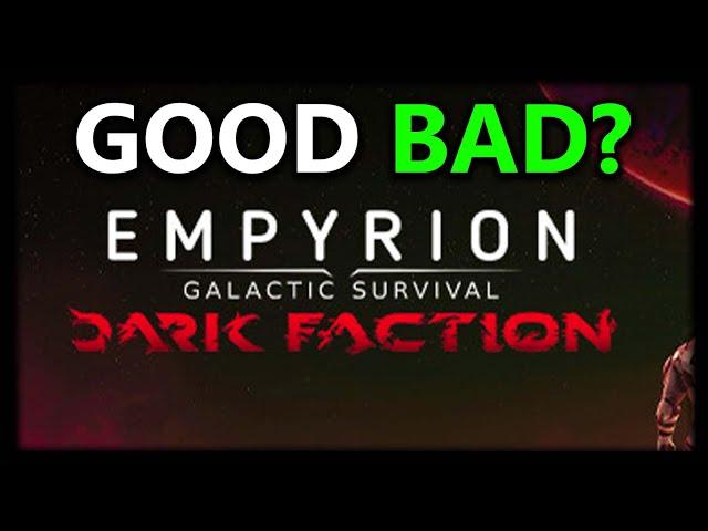 I Tried Dark Faction Empyrion | Galactic Survival & I Am Disappointed...