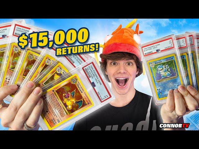 My Pokémon Card CHARIZARD Collection Graded *$15,000 PSA RETURNS*