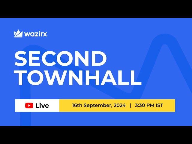 Second Townhall - 16th Sept, 2024