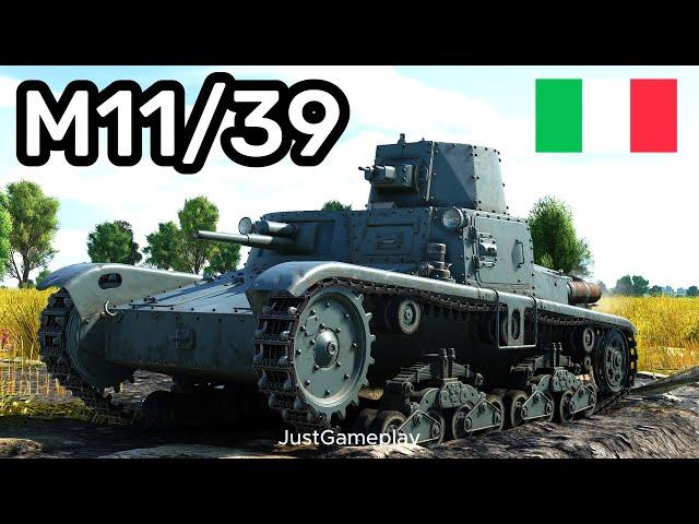 Fiat-Ansaldo M11/39 Italian Light Tank Gameplay | War Thunder