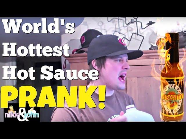 WORLD'S HOTTEST HOT SAUCE PRANK - Top Boyfriend and Girlfriend Pranks