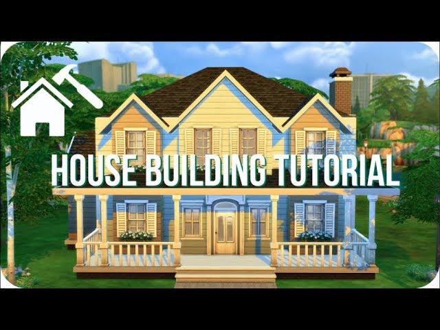 STEP BY STEP HOUSE TUTORIAL | Sims 4 How To Build A House