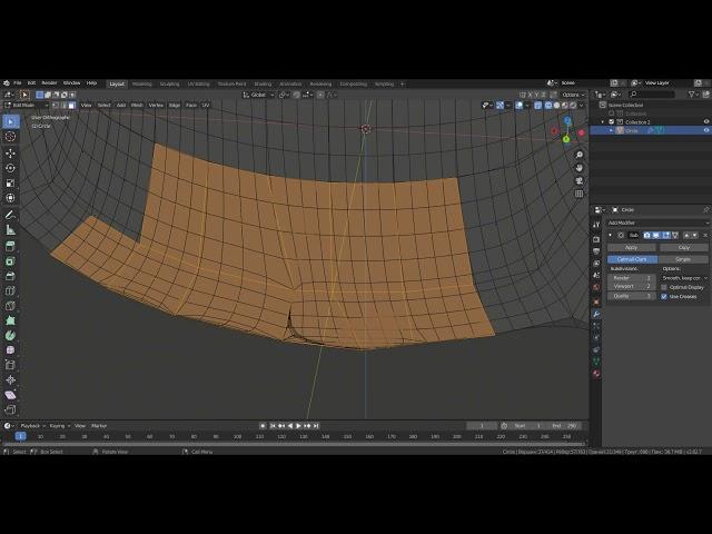  Удаляем двойные вершины/дубликаты в Blender 2.82