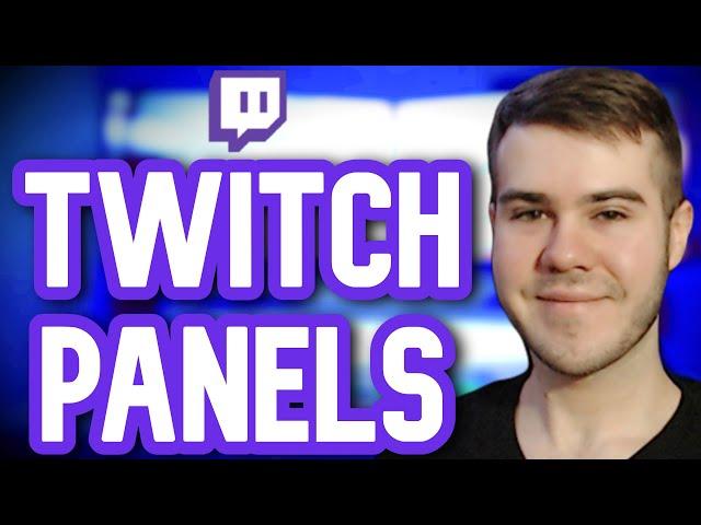 HOW TO MAKE TWITCH PANELS TUTORIAL(100% FREE)