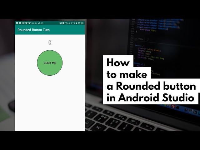 Android Studio - How To Make A Rounded Button