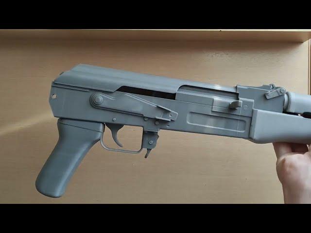 Макет автомата Калашникова АК-47 7.62 на 3д принтере / ak-47 3d print model