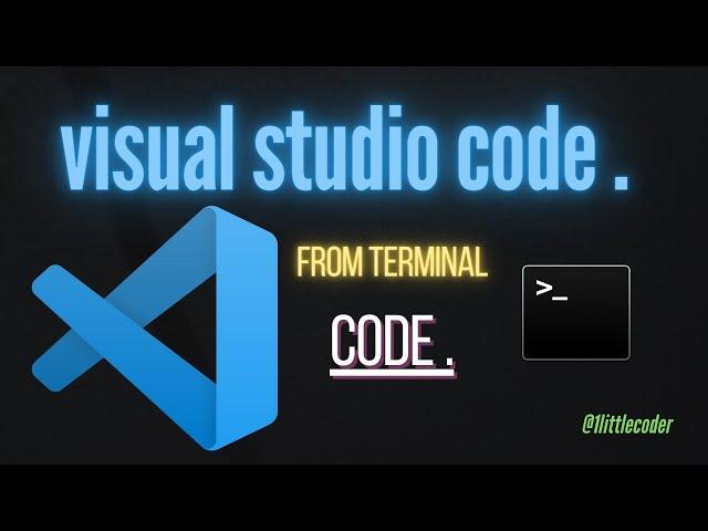 Set up Visual Studio Code with Code Command on Mac Terminal