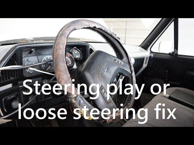 Fix Steering Play on Old Ford Trucks (Cheap and Easy!)