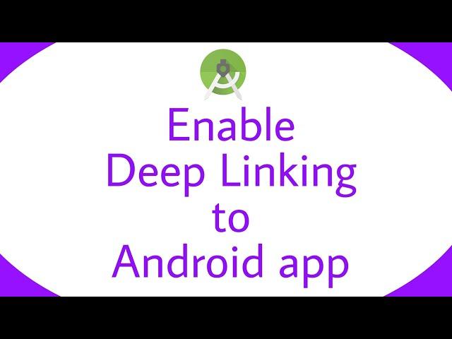 Android Deep linking tutorial