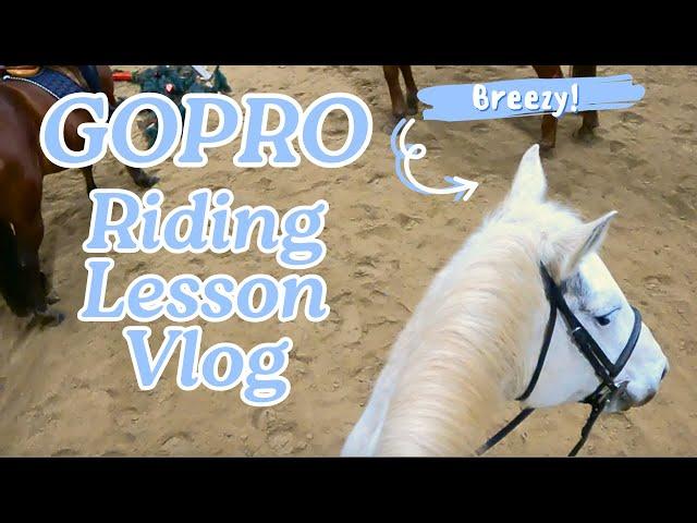 RIDING A NEW PONY FOR THE FIRST TIME! | GoPro Horse Riding Vlog