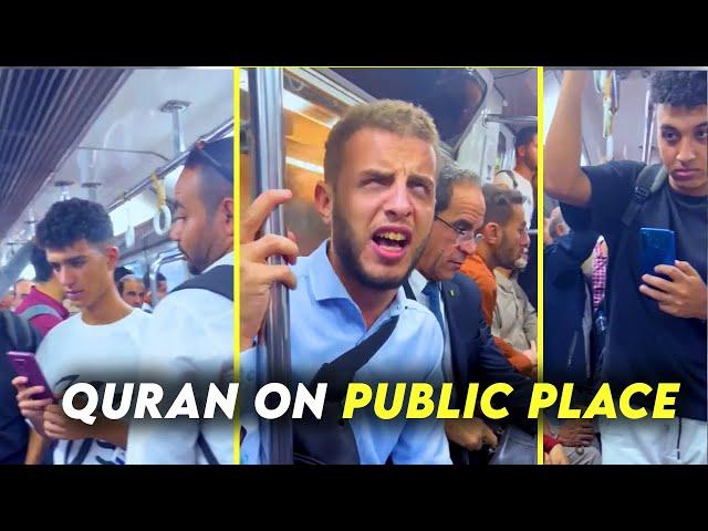 Surah An-Nur -Abdullah Mustafa- Quran on train, Exceptional tilwath