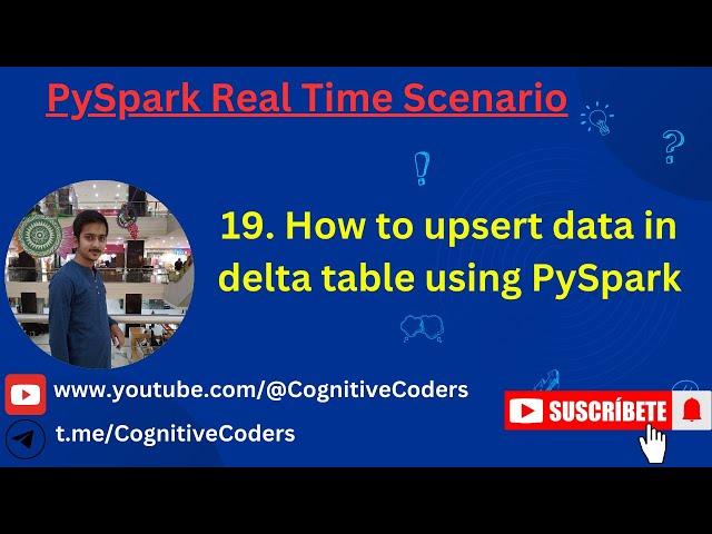 How to upsert data into delta table using PySpark | Pyspark RealTime Scenario | Data Engineering