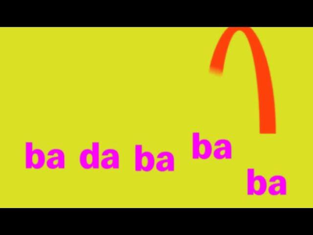 McDonalds BADABABABA Zani Logo Effects!