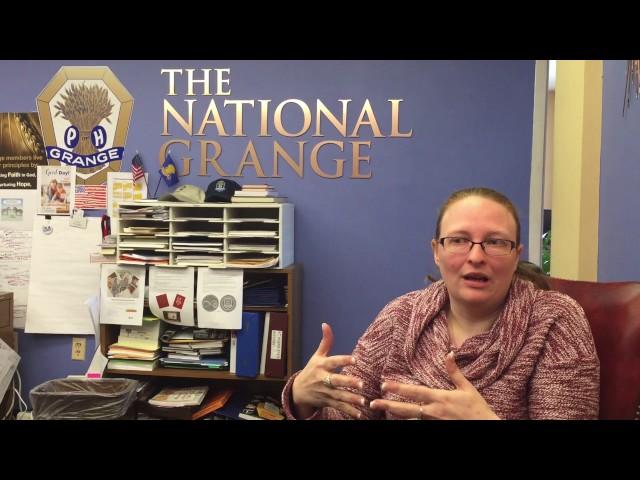 The Mr. Magazine™ Minute with Amanda Leigh Brozana, The National Grange