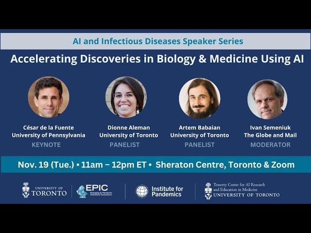 PANEL: Accelerating Discoveries in Biology and Medicine Using AI