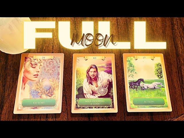 Pick a Card  For Your Full Moon Messages 