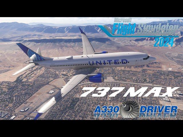 Boeing 737 MAX - Third Time's the Charm? Las Vegas - Denver Full Flight | Real Airline Pilot