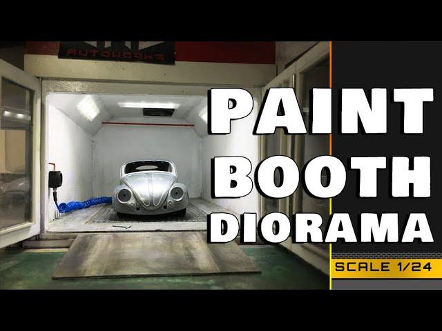 paint booth diorama 1/24