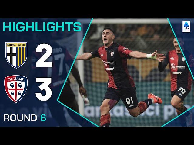 PARMA-CAGLIARI 2-3 | HIGHLIGHTS | Late Piccoli goal secures first win for Cagliari | Serie A 2024/25