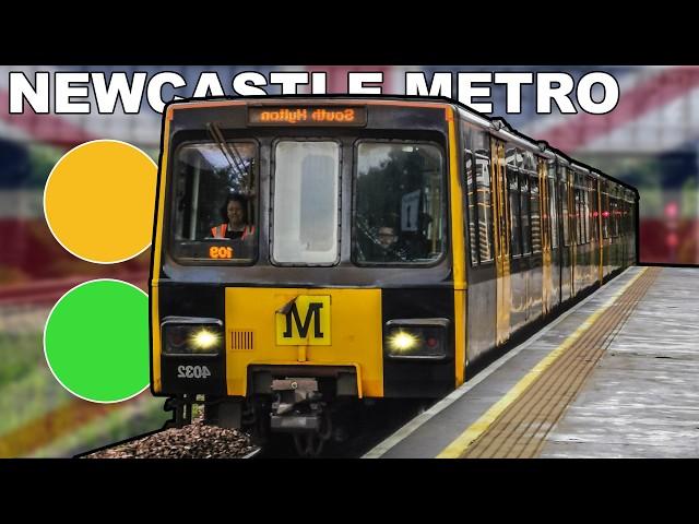  Newcastle Tyne & Wear Metro - All the Lines (2024) [4K]