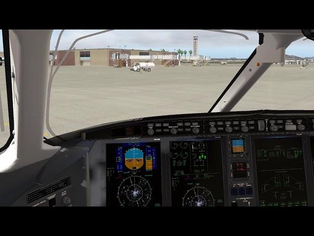 X Plane 11: KSNA-KLAS Livestream on PilotEdge