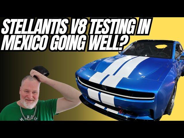 Stellantis V8 Testing Dodge Charger Going Well A Familiar Engine Returns