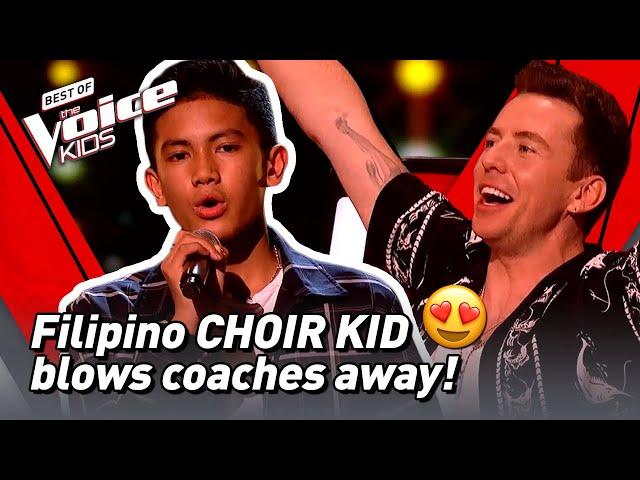 Jarren's DEEP VOICE amazes the coaches in The Voice Kids UK 2020! 