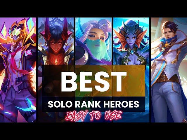 Best Easy to Use Heroes in Solo Rank Mobile Legends