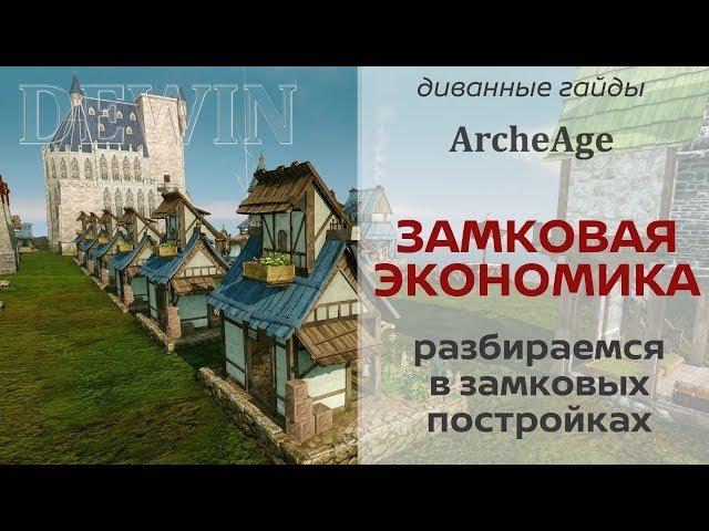 Archeage: Замковая экономика