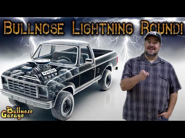 Bullnose Ford Lightning Round: Engines, Transmissions, and Mods at a Glance!