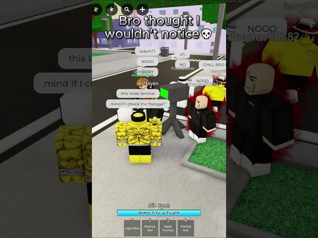 Bro thought he's gonna be fine #roblox #robloxmemes #jjs #goofyahhmemes #memes #skit #comedyvideo