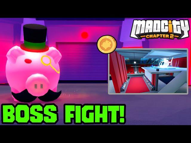 PIGGY BOSS + CRIMINAL BASE! NEW Mad City Chapter 2 UPDATE! (ROBLOX)