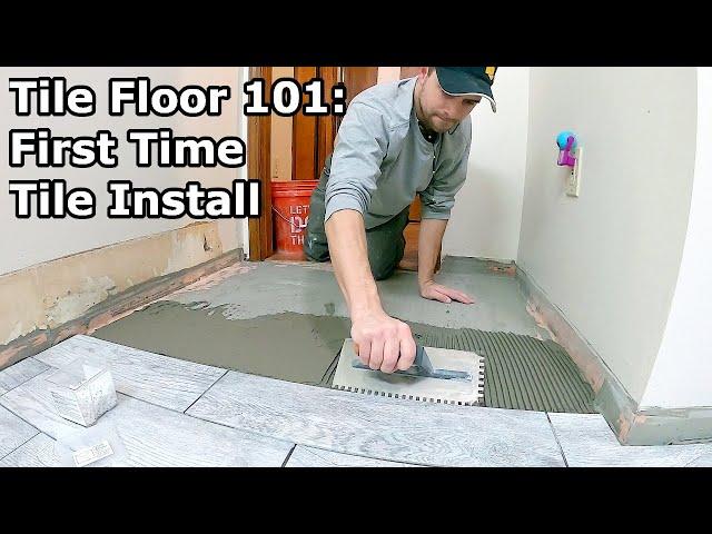 Tile Floor 101 | Step by Step How to Install Tile for the First Time