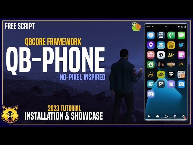 QBCore Framework - Phone | Free No-Pixel Inspired Phone | Installation and Showcase | FiveM Phone