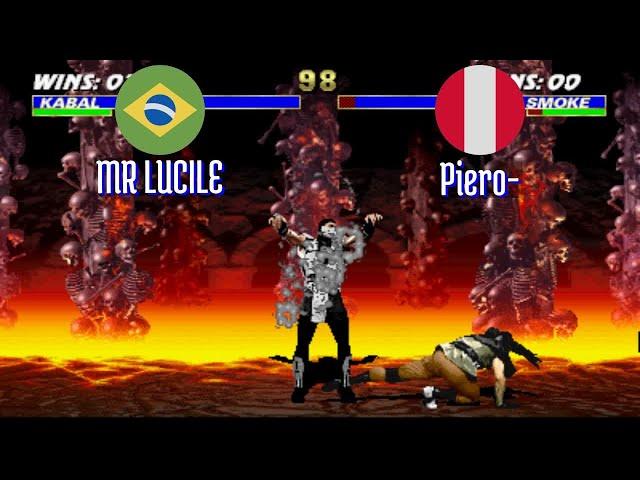 FT5 @umk3: MR LUCILE (BR) vs Piero- (PE) [Ultimate Mortal Kombat 3 Fightcade] Dec 2